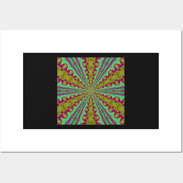 Psychedelic Dreams vibrant Patterns Wall Art by PlanetMonkey